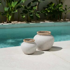 Vase Styly Béton Naturel - S — vue 2