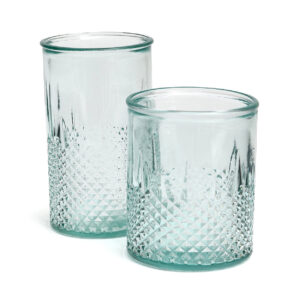 Verre à facettes Zuanshí – Bleu – S