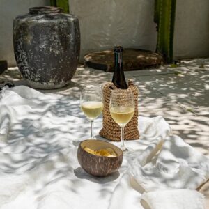 Bol en coque de noix de coco – Blanc naturel