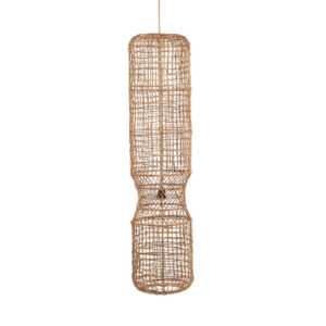 Suspension GuanYin en feuille de bananier – Naturel – XXL