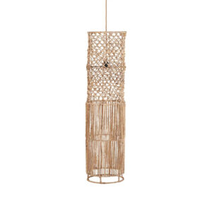 Suspension Takuhanki en feuille de bananier – Naturel – XL