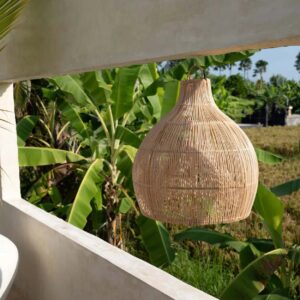 Suspension Lobster Trap en rotin naturel – Grand modèle — vue 2