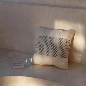 Housse de coussin Misty – Noir naturel — vue 2