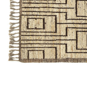 Tapis afghan tissé à la main #1061 — vue 2