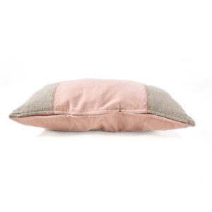 Housse de coussin en lin – Rose naturel – 30x50