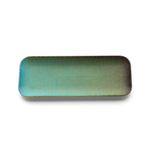 Assiette rectangulaire céramique Lagoon – L