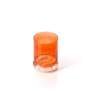 Tumbler DOF – Verre recyclé orange — vue 2