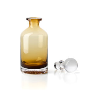 Carafe Décorative en Verre Ambré The Dot — vue 2