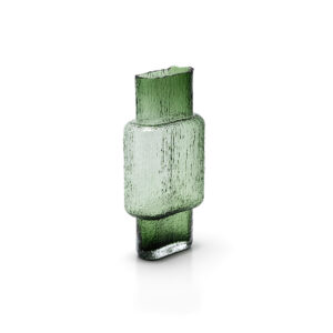 Vase en verre recyclé vert – Grand modèle