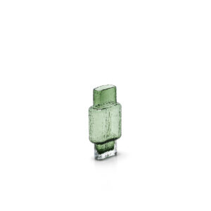 Vase en verre recyclé Vintage Vert – Vert – M