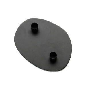 Bougeoir Glowpad – Noir Mat – M