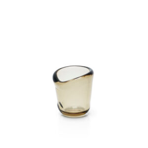 Photophore en verre soufflé Nocturne – Charcoal – S