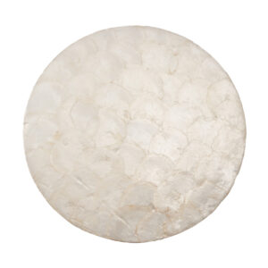 Set de table nacre blanche — vue 2