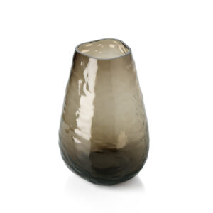 Vase forme organique – Brun – M