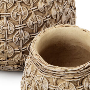 Cache-pot en béton The Knot — Taille M