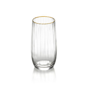 Verre Highball Bord Doré