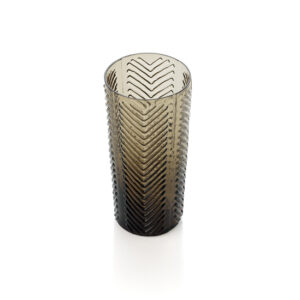 Verre Highball Chevron - Fumé — vue 2