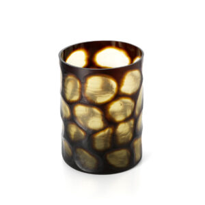Vase Vague Dorée - Miel - L — vue 2