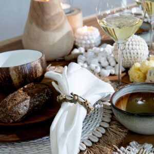 Rond de serviette coquillage — vue 2