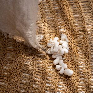 Pince de nappe coquillages – Blanc — vue 2