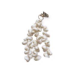 Pince de nappe coquillages – Blanc