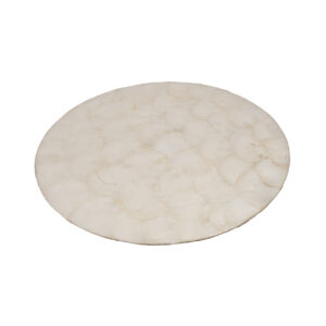 Set de table nacre blanche