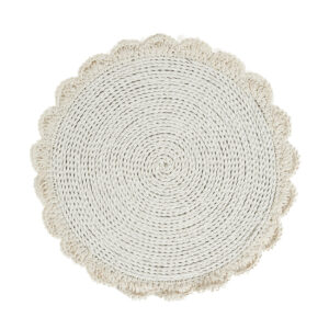 Set de table en macramé naturel