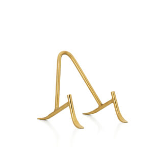 Support tablette en fer doré – M