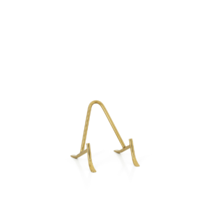 Support tablette en fer doré – M