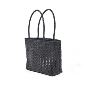 Shopper en cuir noir – The Shortlist