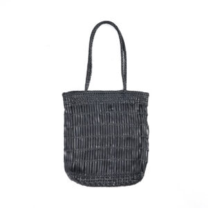 Le Grand Tote Bag en Cuir Noir