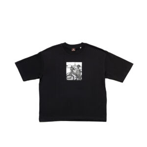 T-shirt graphique Childhood – Noir