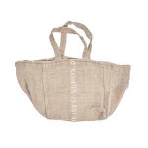 Tote bag en lin naturel