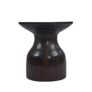 Table d'appoint Sablier - Noyer foncé