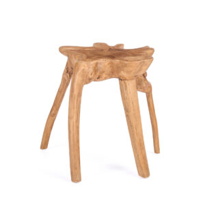 Table d'appoint en racine de teck