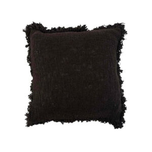 Housse de coussin Pleine Lune - Noire