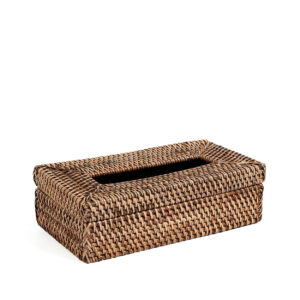 Boîte à mouchoirs en rotin naturel