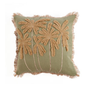 Housse de coussin Tropical Breeze – Vert Forêt