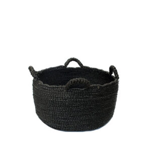 Panier en herbe de mer – Noir – S