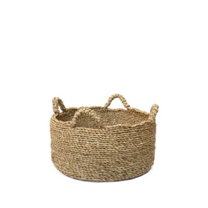 Panier en herbe de mer Quatre Mains – Naturel – S