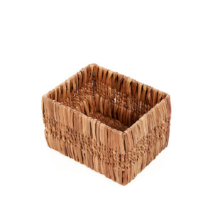 Panier Akuku – Feuille de Bananier Naturel – S