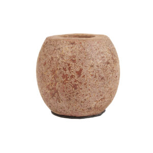 Bougeoir en pierre Cavestone – Marron