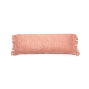 Housse de coussin Oh My Gee – Rose saumon – 35x100 cm