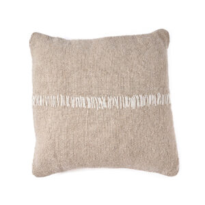 Housse de coussin en lin – Blanc naturel