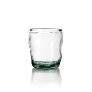 Verre tumbler en verre recyclé – Bleu