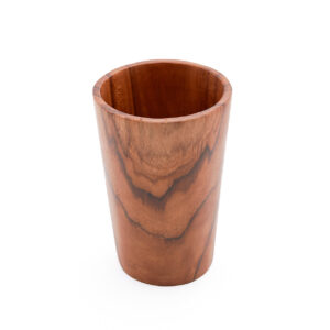 Tasse haute en racine de teck