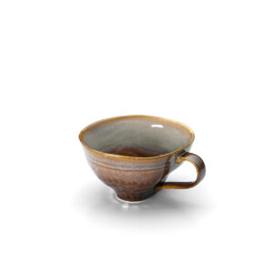 Mug en céramique Smoked Horizon – Brun Gris – M