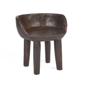 Chaise basse Sit Happens – Noyer foncé