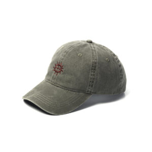 Casquette lavée – Vert kaki