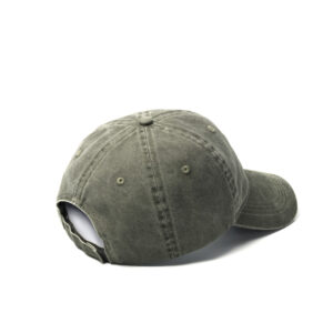 Casquette lavée – Vert kaki